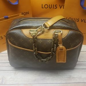 Vintage Louis Vuitton Deauville and Keepall Strap